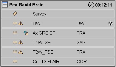 ExamCard: Pediatric Rapid Brain