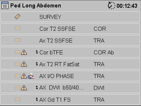 ExamCard: Pediatric Long Abdomen